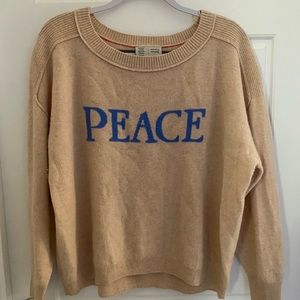 Anthropologie Saturday Sunday Peace Sweater